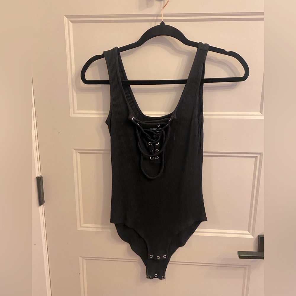 Lace up bodysuit